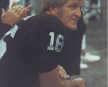 GEORGE BLANDA 8X10 PHOTO OAKLAND RAIDERS PICTURE NFL FOOTBALL ON THE BENCH - £3.93 GBP