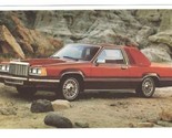1980 Mercury Cougar XR-7 Postcard Mint Ford Motor Company - $9.90