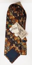 VTG  Jerry Garcia Silk Tie By Stonehenge Ltd Art in Neckwear NORTHERN LI... - £29.85 GBP