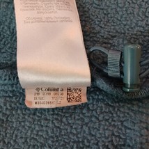 Columbia XL1321 Women's Teal Gray Cloudy Day Full Zip Fleece Jacket Size Medium image 8