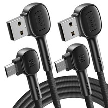 Micro Usb Cable, [2 Pack 6.6Ft] 3.1A Qc 3.0 Fast Charging Micro Android Phone Ch - £10.17 GBP