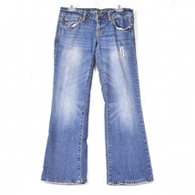 American Eagle Stretch Favorite Boyfriend Jeans Size 6 Regular Live your... - $23.69