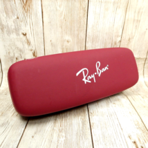 Ray-Ban Gatto Eyeglasses Burgundy w/Red Interior Hard Clam Shell CASE ONLY - £6.92 GBP