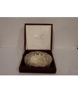 &quot;Silver Treasure&quot; by Godinger Silverplate set of 4 Coasters Grape Motif - $32.00