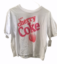 Juniors &quot;Enjoy Cherry Coke&quot; Graphic T-Shirt 100% Cotton, Various Sizes  - $11.99