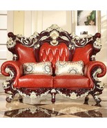 high quality  European  antique living room sofa furniture genuine leath... - £56,690.16 GBP