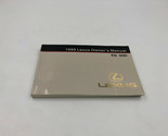 1999 Lexus ES300 ES 300 Owners Manual Handbook OEM J01B08004 - £11.65 GBP