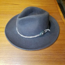 Golden Gate Hat Co. Men&#39;s Broen &quot;Coyote&quot; Hat, 100% Wool, Small, Los Ange... - £19.02 GBP