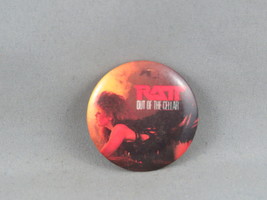 Vintage Heavy Metal Pin - Ratt out of the Cellar Album Cover - Celluloid... - $19.00