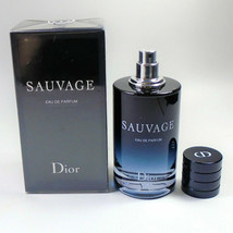 Dior Sauvage Eau de Parfum EDP Cologne Him 3.4oz 100ml for Men NEW SEALED IN BOX - £215.03 GBP