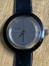 Modernist Swiss Made Buler Lucite Mirror Dial Hand Wind Wrist Watch Work... - $64.30