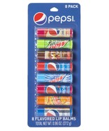 Pepsi Variety Soda Flavored Lip Balm Stick 8 Pc Gift Pack Taste Beauty M... - £12.16 GBP