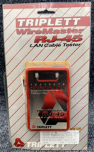 Triplett 3251 Wire Master RJ-45 LAN Cable Quick Easy Tester - £11.72 GBP