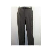 Men's Pants G.Manzoni None Wrinkle Wool Super 120's #056 Gray Made in Italy image 3