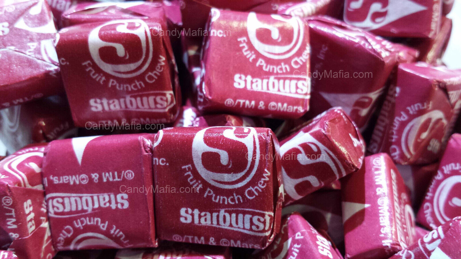 Starburst Fruit Punch Starburst TWO pound Fruit Punch Starburst fresh bu... - $34.97