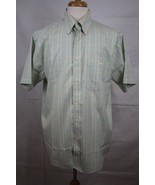 ORVIS Men&#39;s Short Sleeve Cotton Button Down Shirt size L - €16,94 EUR