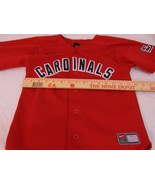 YOUTH SIZE 6 BUNDLE MLB Nike St. Louis Cardinals Jersey &amp; Nike  Zip Jack... - $47.07 CAD