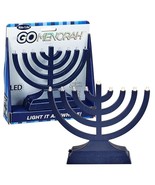 Rite Lite Go Menorah Mini Metallic Electric Menorah - LED Battery/USB Po... - $236.65 MXN