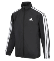 Adidas 3S Fleece Wind Jacket Men&#39;s Sports Jacket Training Casual AsiaFit... - $80.91