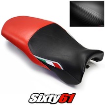 Ducati Supersport Seat Cover 1999-2004 2005 2006 2007 Front Red Luimoto Carbon - £141.41 GBP