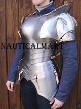 Medieval Armor Renaissance Breastplate Woman Suit LARP SCA Costume - £318.88 GBP