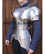 Medieval Armor Renaissance Breastplate Woman Suit LARP SCA Costume - £317.95 GBP