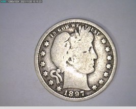 1897 Barber Quarter ( 43-364 4m3) - £11.82 GBP