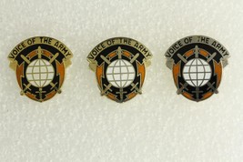 Vintage Insignia Pin DUI US ARMY Network Enterprise Technology Command 3PC LOT - £7.72 GBP