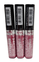 3x NYC Smooch Proof 310 Perpetually Mauve Liquid Lip Stain NEW SEALED - $19.80