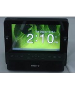 Sony Dream Machine  ICF-CL75iP 7&quot; LCD Screen AM/FM Clock Radio + iPod Dock - $28.04