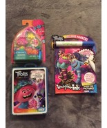 Dreamworks Troll Poppy, imagine ink pad and Carry Along Coloring Case *NEW* - $15.99