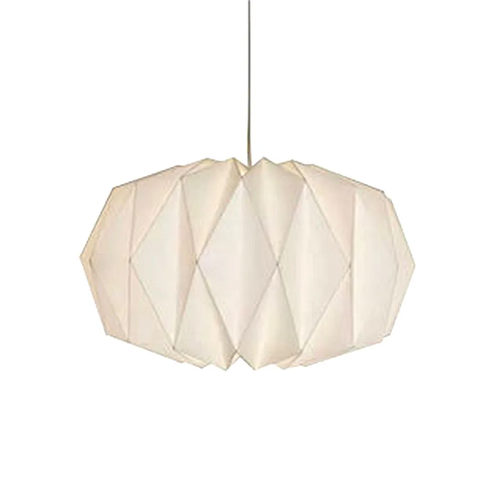 Paper Origami Lantern Shade Replacement Nordic Modern Hanging Ceiling La... - $16.20+