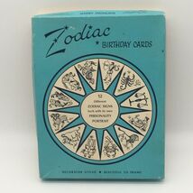 ZODIAC BIRTHDAY CARDS SET OF 10 - INCOMPLETE - $9.11