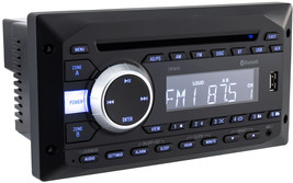 Jensen JWM41 2-Speaker Zone AM/FM|DVD|CD|USB|AUX| Bluetooth Wallmount Rv Stereo - £138.25 GBP