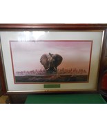 ALABAMA CRIMSON TIDE Framed ELEPHANT Print ...TITLE WAVE - £37.05 GBP