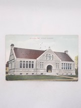 1909 Augusta ME Library Postcard Posted Note About Lodge Election Philli... - £7.77 GBP