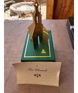 Vintage Danbury Mint Gold Colored The Church Bell,  Christmas Ornament - £9.06 GBP