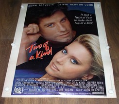 Two Of A Kind Movie Theater Lobby Poster #830158 Vintage 1983 Olivia Newton John - $499.99