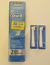 Oral-B Precision Clean Replacement Brush Heads Pack of 2 New - £10.12 GBP