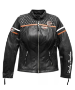 CUSTOMIZED HARLEY-DAVIDSON MOTORBIKE LEATHER JACKET - $307.73 CAD