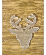 Handmade Resin Glitter Deer Charm Pendant 2 Inch - $148.51 MXN
