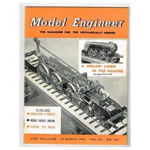 Model Engineer Magazine March 10 1960 mbox3211/d Rebuilding a Bentley - Model pa - £3.17 GBP
