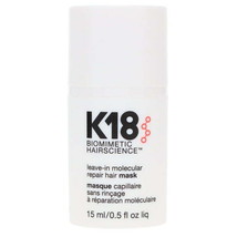 K18 Leave-In Molecular Repair Hair Mask 0.5 oz - $410.81 MXN