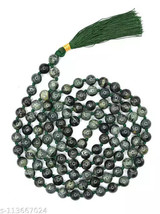 Agate Crystal Japa Mala Ganthi - 108 Beads Buddhist Prayer Beads - AAA Grade - £19.77 GBP