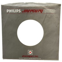 Philips Mercury Vertigo Records Company Sleeve 45 RPM Vinyl Gray Phonogr... - £6.25 GBP
