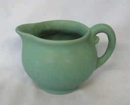 Catalina Island Pottery Green Rancho Matte Creamer - £24.06 GBP