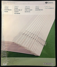 Creative Memories 8.5x11 White Pages, 2006, New in plastic, NIP NEW - £11.90 GBP