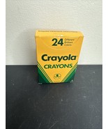 Vintage Crayola Crayons 24 Binney Smith Made in USA New in Original Box - €11,47 EUR