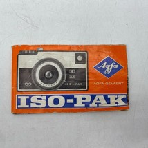 AGFA ISO-Pak Camera Manual made in Germany - £11.66 GBP