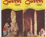 Tuckaleechee Caverns Brochure Townsend Tennessee 1950&#39;s - $15.84